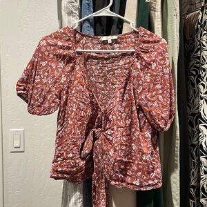 Madewell Wrap Top